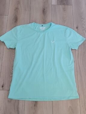 Distressed Supply Men’s Mint Crew Neck T-Shirt